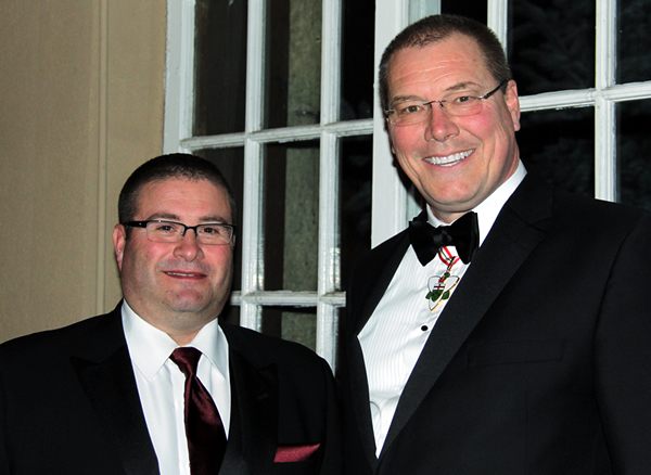 Mike Parkhill & Brent Tookenay, Order of Ontario Ceremony